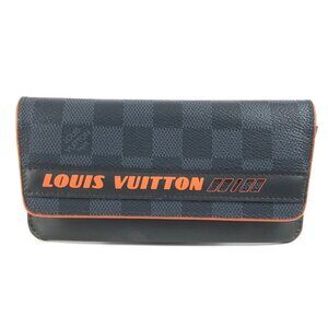 LOUIS VUITTON GI0380 Damier Cobalt Etui Lunet Woody Eyewear Sunglasses Case